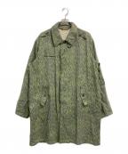 チェコ軍チェコグン）の古着「レインミリタリーコート」｜グリーン