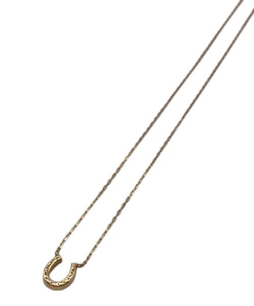 4℃（ヨンドシー）4℃ (ヨンドシー) K18イエローゴールド ホースシューネックレスの古着・服飾アイテム
