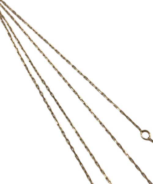 4℃（ヨンドシー）4℃ (ヨンドシー) K18イエローゴールド ホースシューネックレスの古着・服飾アイテム