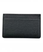 LOUIS VUITTONルイ ヴィトン）の古着「ポルト カルト サーンプル カードケース」｜ブラック