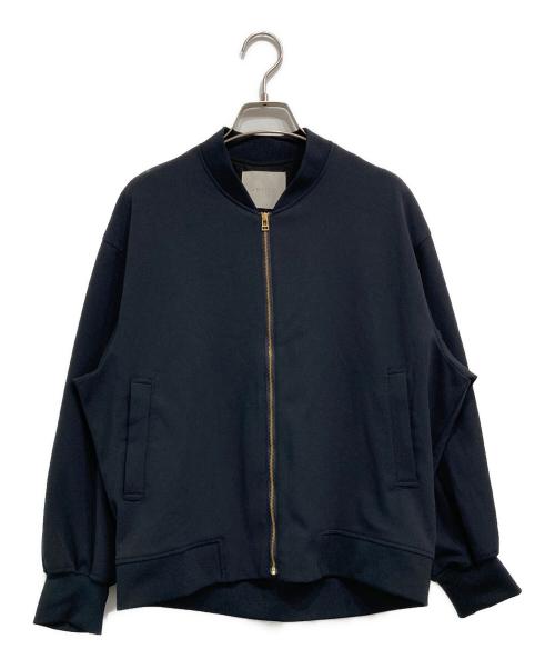 UNFILO（アンフィーロ）UNFILO (アンフィーロ) BEAUTY MOVE ヘビロテ ブルゾン ネイビー サイズ:Mの古着・服飾アイテム