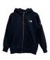 THE NORTH FACE（ザ ノース フェイス）の古着「SQUARE LOGO FULL ZIP」｜ネイビー