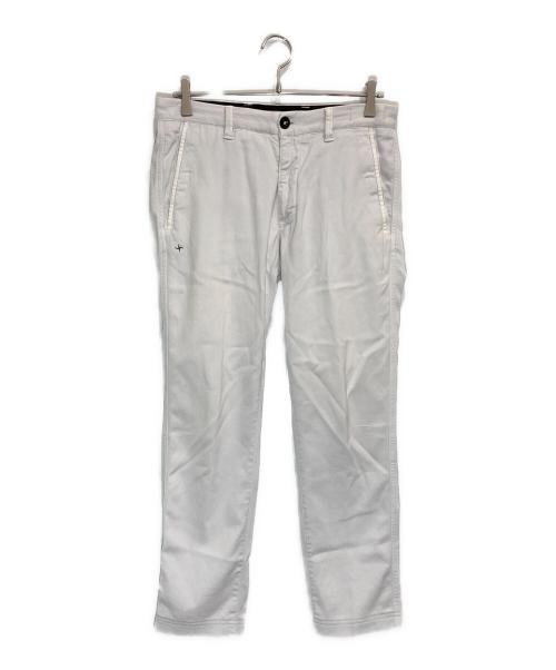 STONE ISLAND（ストーンアイランド）STONE ISLAND (ストーンアイランド) ストレッチパンツ ホワイト サイズ:W29の古着・服飾アイテム