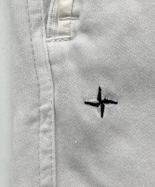 STONE ISLAND（ストーンアイランド）STONE ISLAND (ストーンアイランド) ストレッチパンツ ホワイト サイズ:W29の古着・服飾アイテム