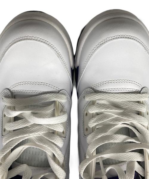 NIKE（ナイキ）NIKE (ナイキ) AIR JORDAN 5 RETRO ホワイト×パープル サイズ:28cmの古着・服飾アイテム