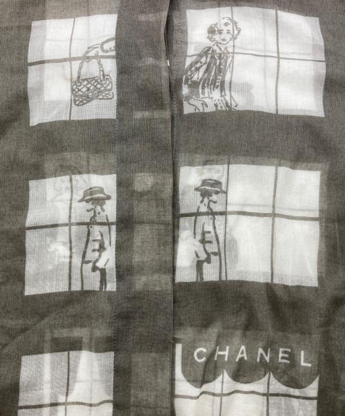 CHANEL（シャネル）CHANEL (シャネル) ウィンドウズラインシアーシャツ グレー サイズ:不明の古着・服飾アイテム