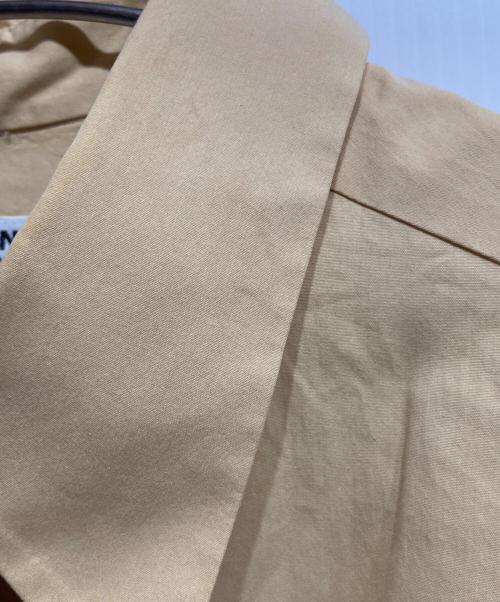 CHANEL（シャネル）CHANEL (シャネル) ノースリーブフリルブラウス イエローベージュ サイズ:38の古着・服飾アイテム