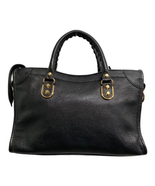 BALENCIAGA（バレンシアガ）BALENCIAGA (バレンシアガ) クラシック メタリック エッジ シティS ブラックの古着・服飾アイテム