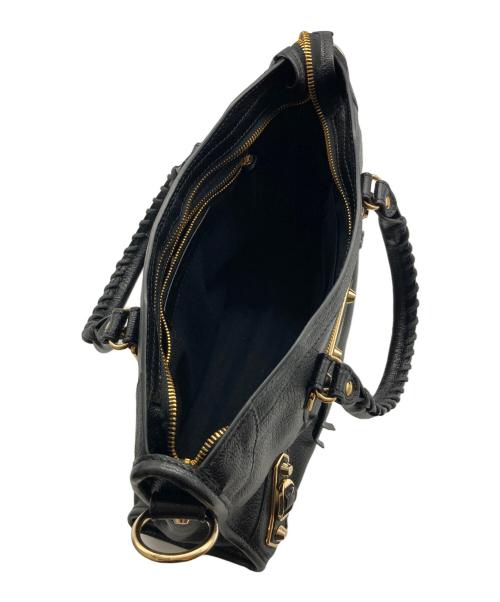 BALENCIAGA（バレンシアガ）BALENCIAGA (バレンシアガ) クラシック メタリック エッジ シティS ブラックの古着・服飾アイテム