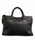BALENCIAGA (バレンシアガ) クラシック メタリック エッジ シティS ブラック：120000円