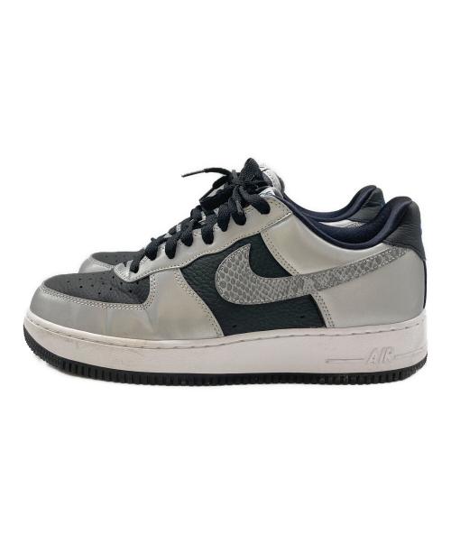 NIKE（ナイキ）NIKE (ナイキ) AIR FORCE1 LOW Silver Snake グレー サイズ:27.5の古着・服飾アイテム
