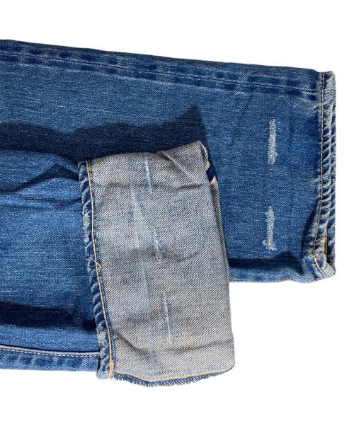 Hysteric Glamour（ヒステリックグラマー）Hysteric Glamour (ヒステリックグラマー) スタッズ加工デニムパンツ インディゴ サイズ:28の古着・服飾アイテム