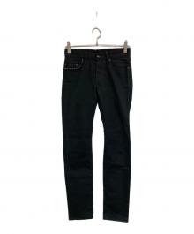 Hysteric Glamour（ヒステリックグラマー）の古着「スタッズスリムストレッチデニムパンツ」｜ブラック