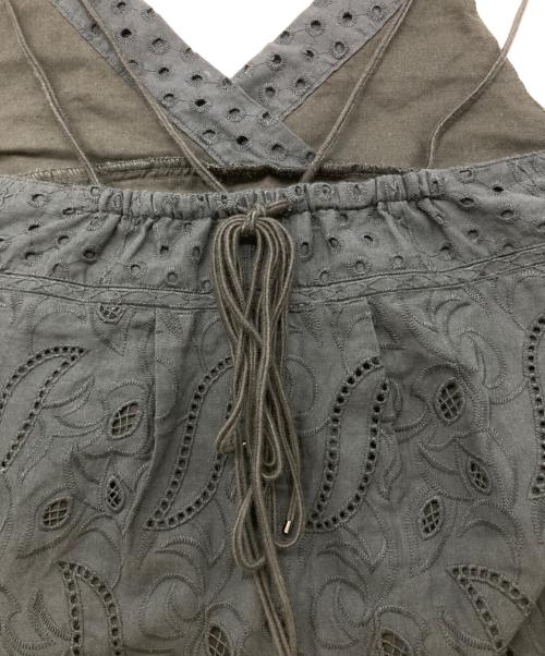 IENA（イエナ）IENA (イエナ) レースオールインワン サロペット ネイビー サイズ:Freeの古着・服飾アイテム