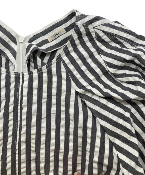 IENA（イエナ）IENA (イエナ) サッカーデザインワンピース グレー×ホワイト サイズ:38の古着・服飾アイテム