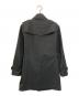 BURBERRY BLACK LABEL (バーバリーブラックレーベル) トレンチコート ブラック サイズ:Ⅿ：9000円