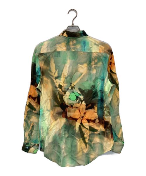 PAUL SMITH（ポールスミス）Paul Smith (ポールスミス) Painted Photograph シャツ グリーン サイズ:Ⅿの古着・服飾アイテム