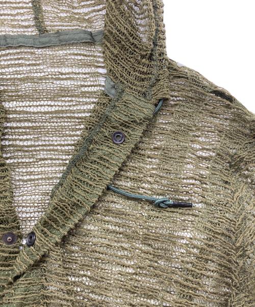 US ARMY（ユーエスアーミー）US ARMY (ユーエスアーミー) モスキートネットパーカー オリーブ サイズ:Sの古着・服飾アイテム