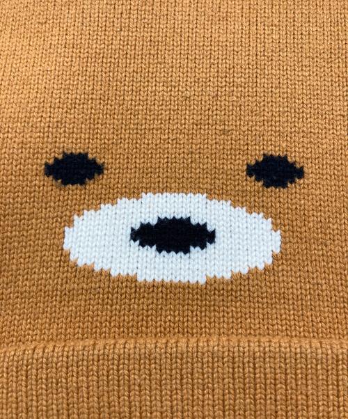 CHARLES JEFFREY LOVERBOY（チャールズ ジェフリー ラバーボーイ）CHARLES JEFFREY LOVERBOY (チャールズ ジェフリー ラバーボーイ) ニットショルダーバッグ ブラウンの古着・服飾アイテム