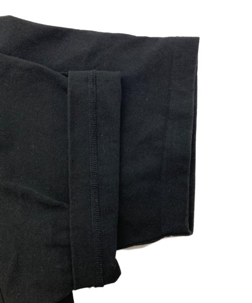 sacai（サカイ）sacai (サカイ) Side Zip Cotton T-Shirt ブラック サイズ:4の古着・服飾アイテム