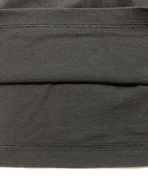 sacai（サカイ）sacai (サカイ) Side Zip Cotton T-Shirt ブラック サイズ:4の古着・服飾アイテム