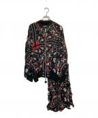 DIESELディーゼル）の古着「ペイズリー柄レーヨンジャケット」｜レッド