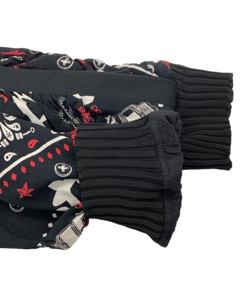 DIESEL（ディーゼル）DIESEL (ディーゼル) ペイズリー柄レーヨンジャケット レッド サイズ:XXSの古着・服飾アイテム