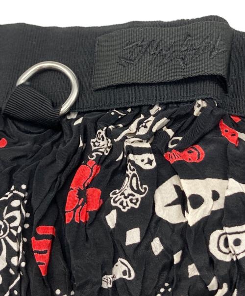 DIESEL（ディーゼル）DIESEL (ディーゼル) ペイズリー柄レーヨンジャケット レッド サイズ:XXSの古着・服飾アイテム