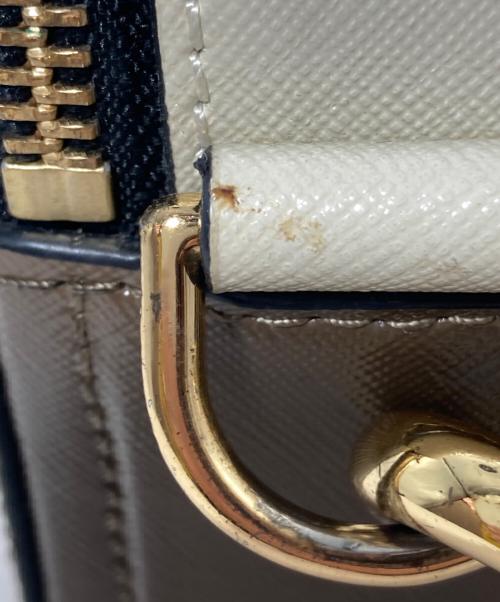 MARC JACOBS（マークジェイコブス）MARC JACOBS (マークジェイコブス) The Snapshot leather camera bag ベージュの古着・服飾アイテム