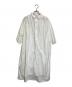 ichi antiquites（イチアンティークス）の古着「AZUMADAKI VINTAGE FRENCH COTTON LONG BLOUSE」｜ホワイト