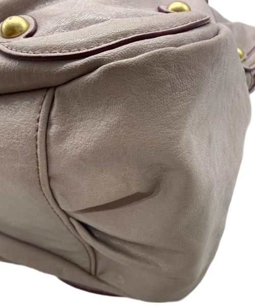 ANNA SUI（アナスイ）ANNA SUI (アナスイ) レザートートバッグ ピンクの古着・服飾アイテム