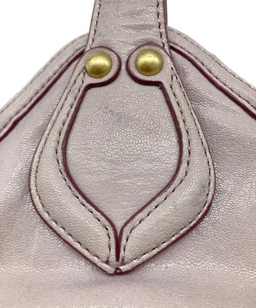 ANNA SUI（アナスイ）ANNA SUI (アナスイ) レザートートバッグ ピンクの古着・服飾アイテム