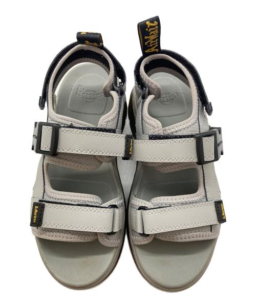Dr.Martens（ドクターマーチン）Dr.Martens (ドクターマーチン) FORSTER マルチストラップ サンダル グレー サイズ:UK4の古着・服飾アイテム