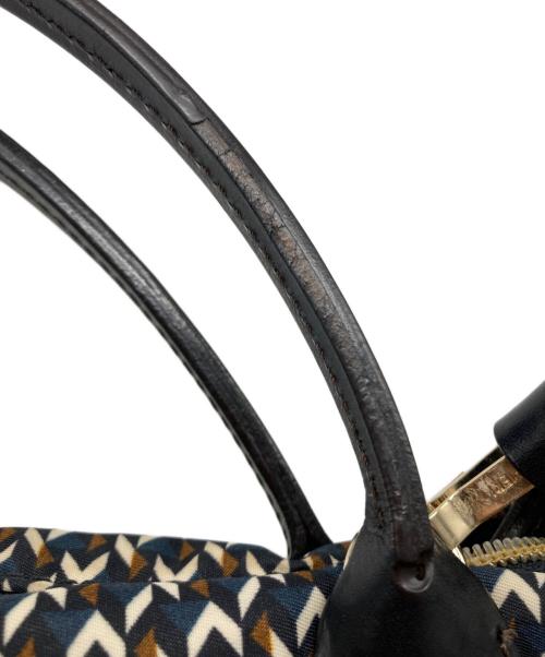 ROBERTA PIERI（ロベルタピエリ）ROBERTA PIERI (ロベルタピエリ) 2WAYショルダーバッグ ブラック×ブラウンの古着・服飾アイテム