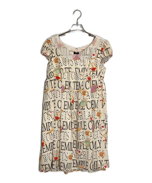 Emily Temple Cute（エミリーテンプルキュート）Emily Temple Cute (エミリーテンプルキュート) ブラウスワンピース アイボリー サイズ:下記参照の古着・服飾アイテム