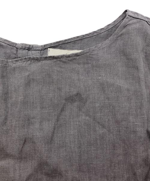 Honnete（オネット）Honnete (オネット) リネンワンピース グレー サイズ:下記参照の古着・服飾アイテム