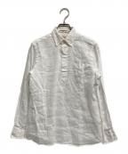 SOUTIENCOL×cancliniスティアンコル×カンクリーニ）の古着「リネンシャツ」｜ホワイト