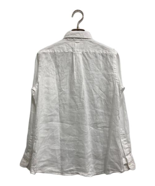 SOUTIENCOL（スティアンコル）SOUTIENCOL (スティアンコル) canclini (カンクリーニ) リネンシャツ ホワイト サイズ:00の古着・服飾アイテム