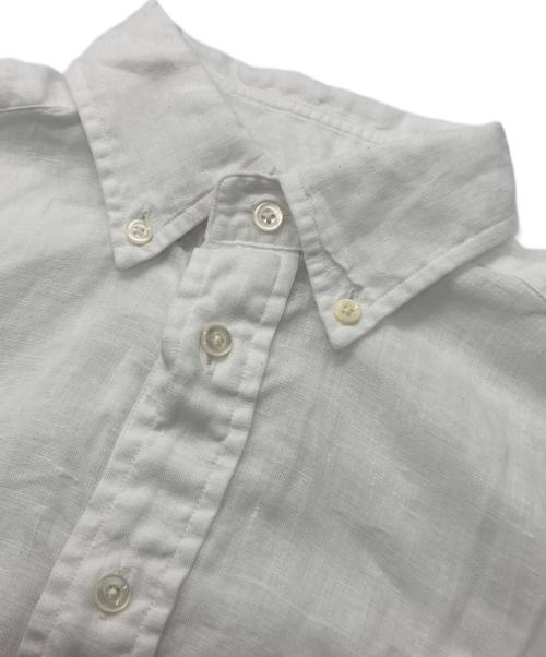 SOUTIENCOL（スティアンコル）SOUTIENCOL (スティアンコル) canclini (カンクリーニ) リネンシャツ ホワイト サイズ:00の古着・服飾アイテム