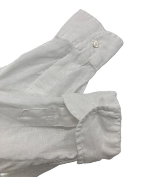 SOUTIENCOL（スティアンコル）SOUTIENCOL (スティアンコル) canclini (カンクリーニ) リネンシャツ ホワイト サイズ:00の古着・服飾アイテム