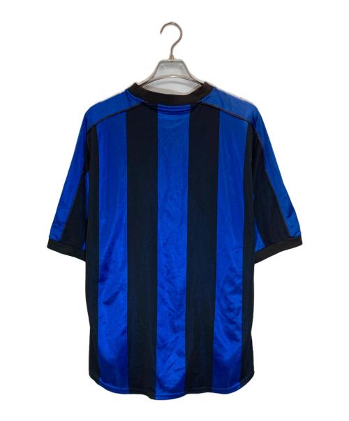 NIKE（ナイキ）NIKE (ナイキ) ゲームシャツ ブラック×ブルー サイズ:Lの古着・服飾アイテム