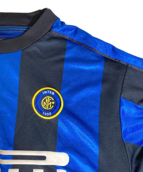 NIKE（ナイキ）NIKE (ナイキ) ゲームシャツ ブラック×ブルー サイズ:Lの古着・服飾アイテム