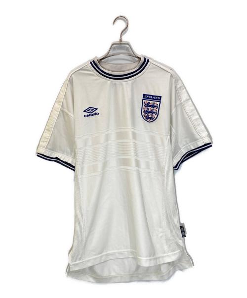 UMBRO（アンブロ）UMBRO (アンブロ) ゲームシャツ ホワイト サイズ:Lの古着・服飾アイテム