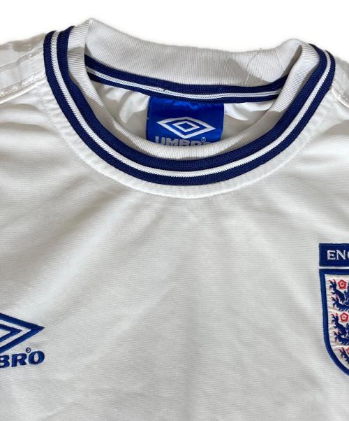 UMBRO（アンブロ）UMBRO (アンブロ) ゲームシャツ ホワイト サイズ:Lの古着・服飾アイテム