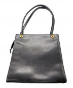 JIL SANDERジルサンダー）の古着「レザートートバッグ」｜ブラック