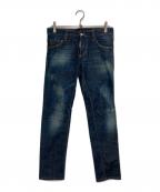 DSQUARED2ディースクエアード）の古着「デニムパンツ」｜インディゴ