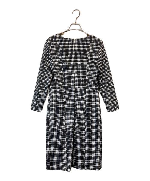 kay me（ケイミー）kay me (ケイミー) チェックワンピース ブラック サイズ:-の古着・服飾アイテム