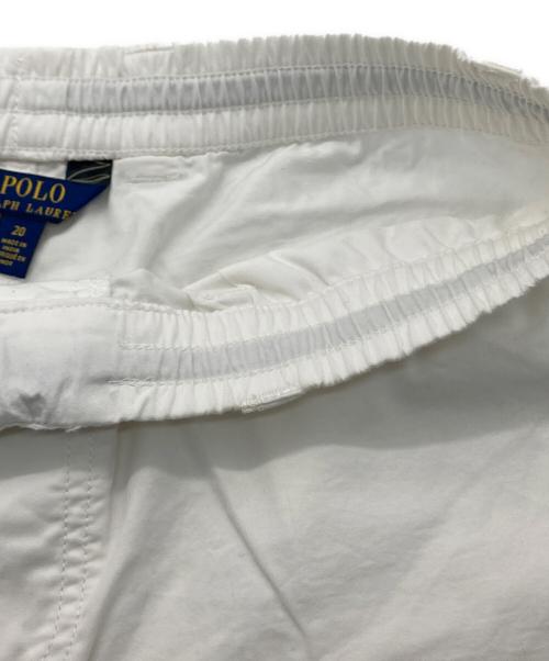 POLO RALPH LAUREN（ポロ・ラルフローレン）POLO RALPH LAUREN (ポロ・ラルフローレン) ハーフパンツ ホワイト サイズ:20の古着・服飾アイテム