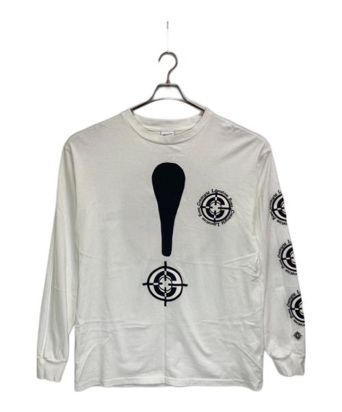 READYMADE（レディメイド）READYMADE (レディメイド) TARGET LS TEE ホワイト サイズ:XLの古着・服飾アイテム