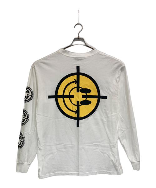 READYMADE（レディメイド）READYMADE (レディメイド) TARGET LS TEE ホワイト サイズ:XLの古着・服飾アイテム